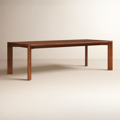 AllModern Leola Ash Solid Wood Dining Table & Reviews | AllModern